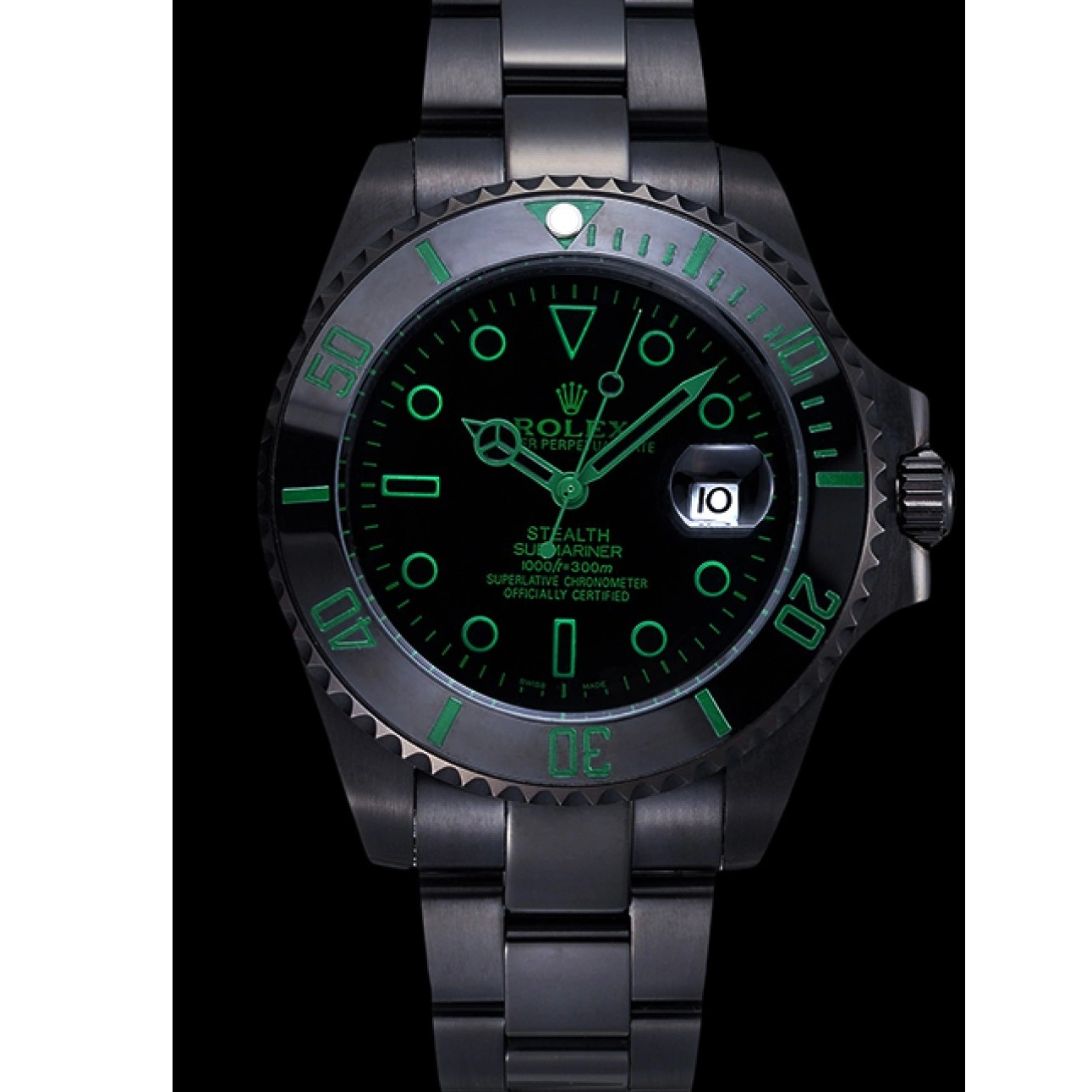 Submariner Black 622007 Ceramic Stealth Rolex 0712